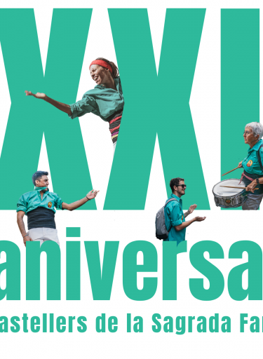XXI Aniversari dels Castellers de la Sagrada Família. 22OCT a les 12h al C/Marina 253